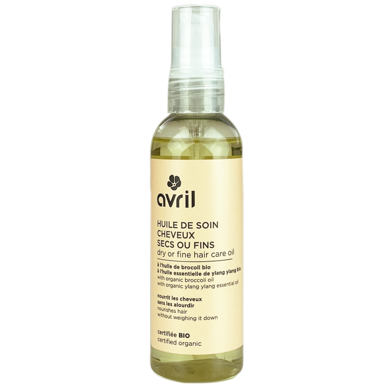 Huile De Soin Cheveux Secs Ou Fins 100ml - Certifiée Bio