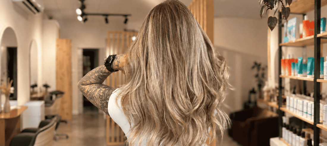 Résultat d’un Gloss cheveux chez OzoneBio à La Réunion