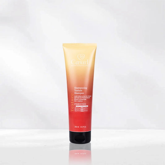 Shampooing texture